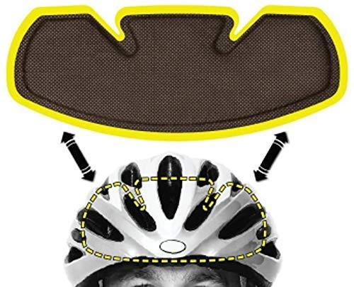[AUSTRALIA] - Bicycle Helmet Sweat Liner - Skateboard Helmet Sweat Liner - Patented Sweat Perspiration Technology 3 Pack 