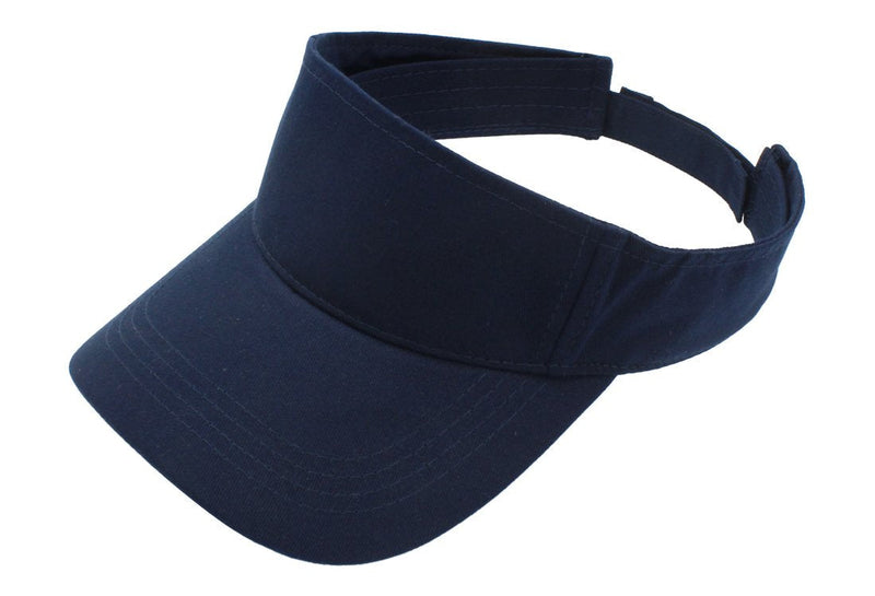 Top Level Sun Sports Visor Men Women - One Size Cap Hat Navy - BeesActive Australia