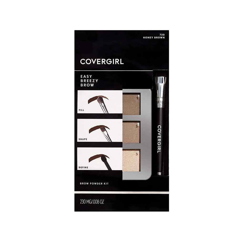 COVERGIRL Easy Breezy Brow Powder Kit, Soft Blonde (packaging may vary) 1 Count - BeesActive Australia