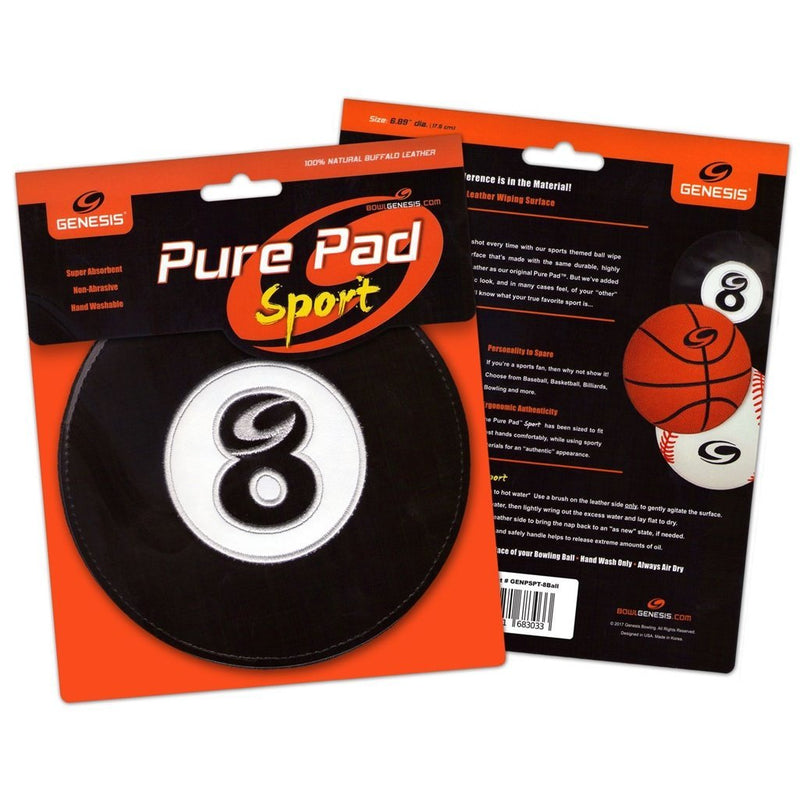 [AUSTRALIA] - Genesis Pure Pad Sport Bowling Ball Wipe Pad- 8 Ball Billiards 