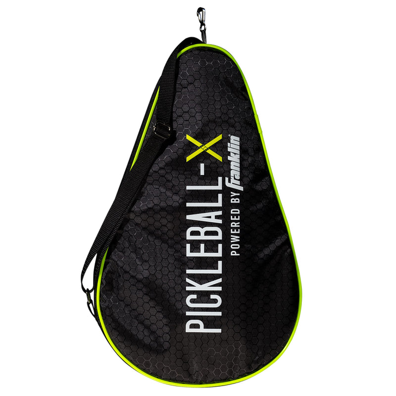 Franklin Pickleball-x Single Paddle Carry Bag - Official Bag of The US Open Black/Optic Yellow - BeesActive Australia
