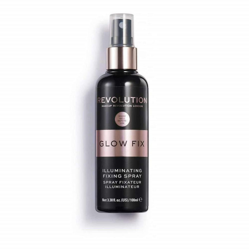 Makeup Revolution Pro Fix/Glow Fix, Illuminating Makeup Fixing Spray, 100 ml (Packaging May Vary) - BeesActive Australia