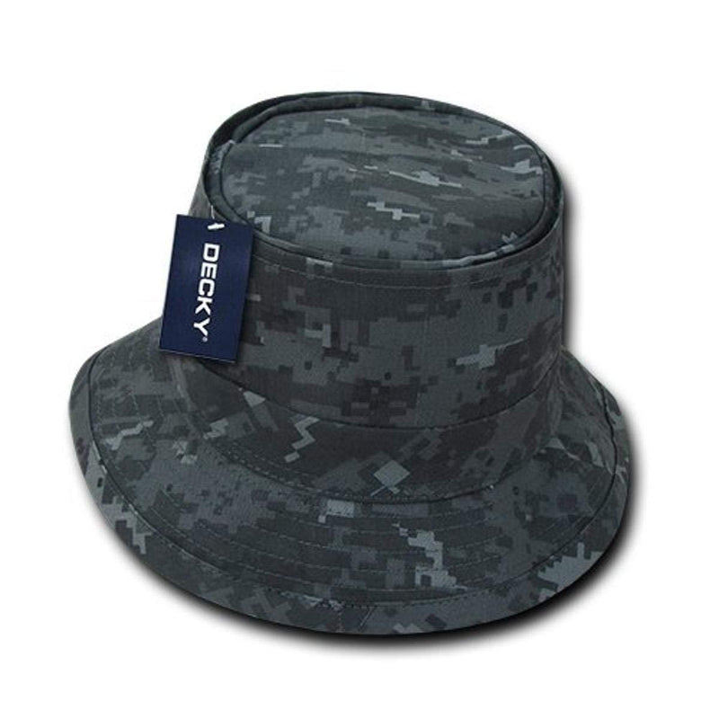 [AUSTRALIA] - DECKY 450-PL-NTG-06 Fisherman's Hat, Midnight Digital, S_M, Night 