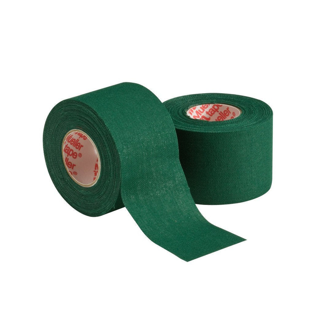 Mueller Sports Medicine Athletic Tape, 1.5" X 10yd Roll, Green, 2 pack - BeesActive Australia