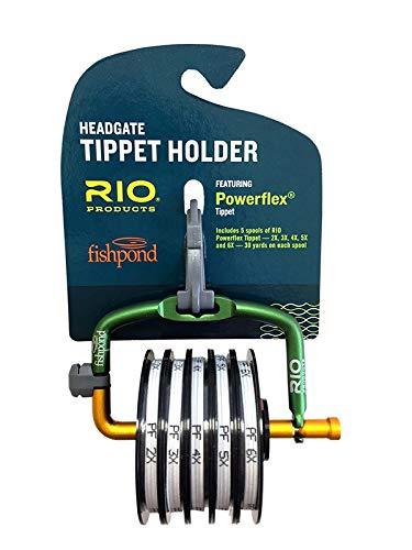 [AUSTRALIA] - Rio Fly Fishing Tippet Head gate with 2X~6X-PowerfleX-Tippet Fishing Tackle, Clear 