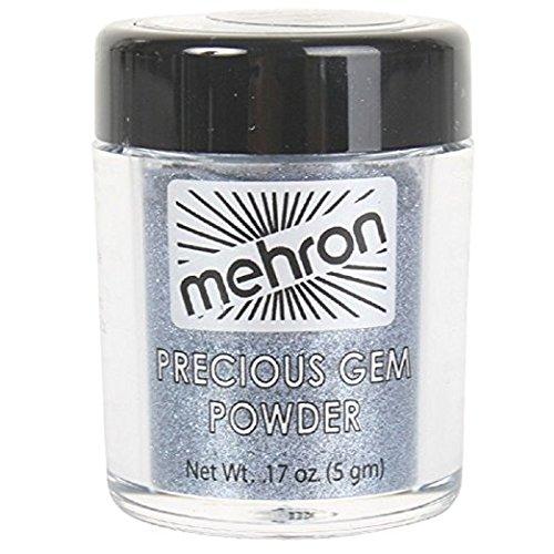 Mehron Precious Gem Glitter Powder 0.17 Oz | Silky, Bright Colors, Shimmering & Sparkling Loose Eyeshadow | For Face, Body & Nails | Add Intensity, Improve Looks & Create Dramatic Effect (Sapphire) - BeesActive Australia