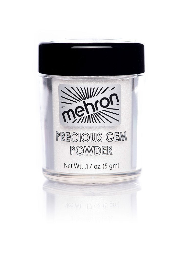 Mehron Precious Gem Glitter Powder 0.17 Oz | Silky, Bright Colors, Shimmering & Sparkling Loose Eyeshadow | For Face, Body & Nails | Add Intensity, Improve Looks & Create Dramatic Effect (Diamond) - BeesActive Australia