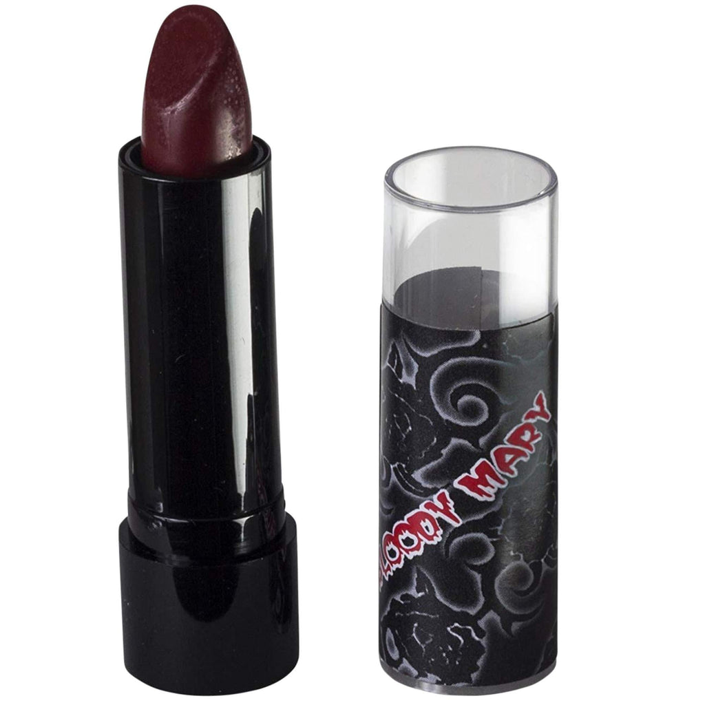 Lipstick By Bloody Mary - Professional Hollywood Makeup Quality -Creamy & Long Lasting – Fashionable Eccentric Gothic Style - Ideal For Halloween - Unique Color & Rich Pigment (Blood Red) Blood Red - BeesActive Australia