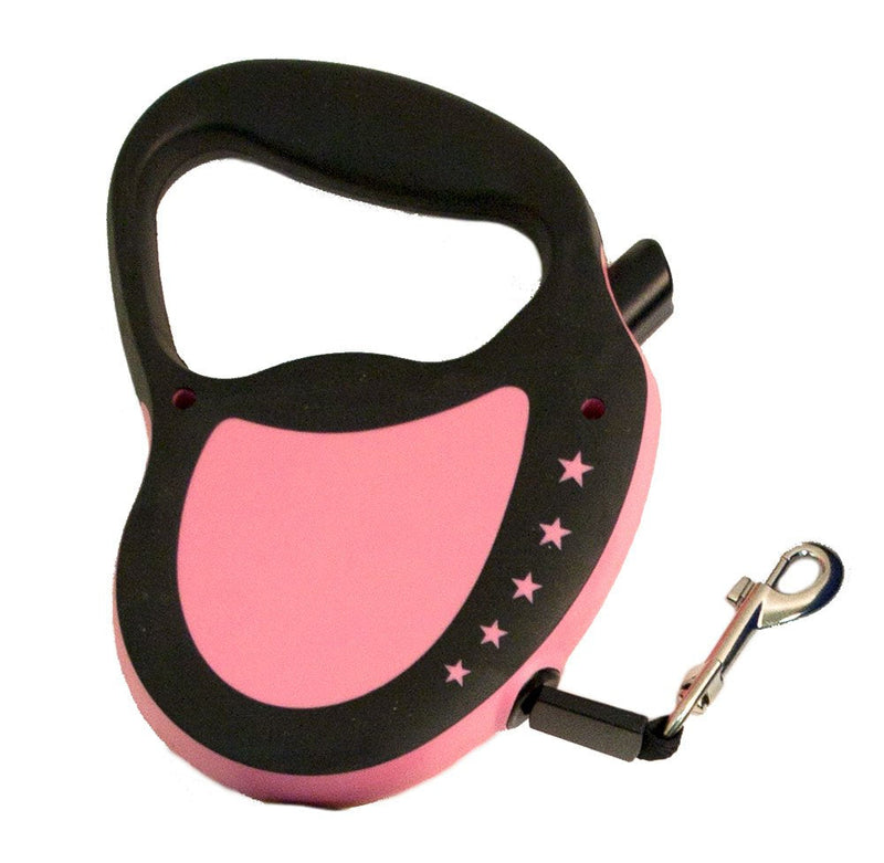 Hyper Pet Retractable Dog Leash Walking Leash for Dogs Pink Large - BeesActive Australia