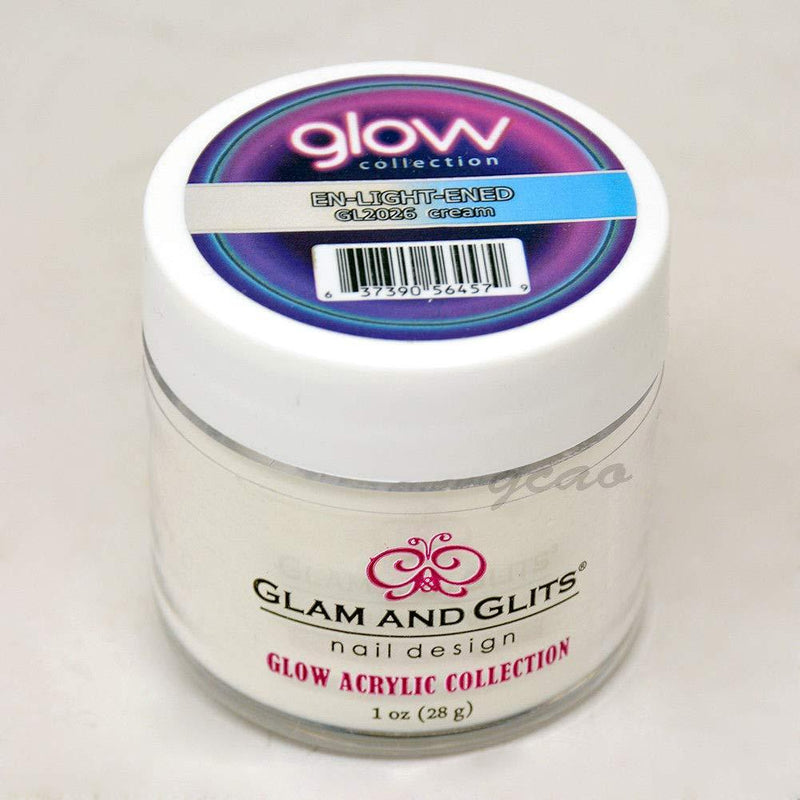 Glam and Glits ACRYLIC Glow in the Dark Nail Powder - En-Light-Ened 2026 - BeesActive Australia