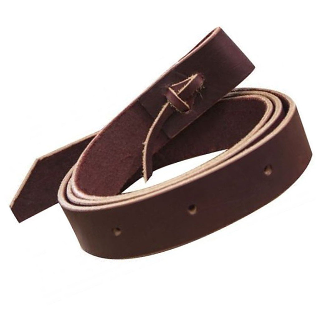 [AUSTRALIA] - 6' Foot Brown Latigo Leather Saddle Cinch Tie Strap 