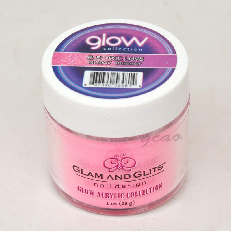 Glam and Glits ACRYLIC Glow in the Dark Dip Powder - Electric Love 2047 - BeesActive Australia