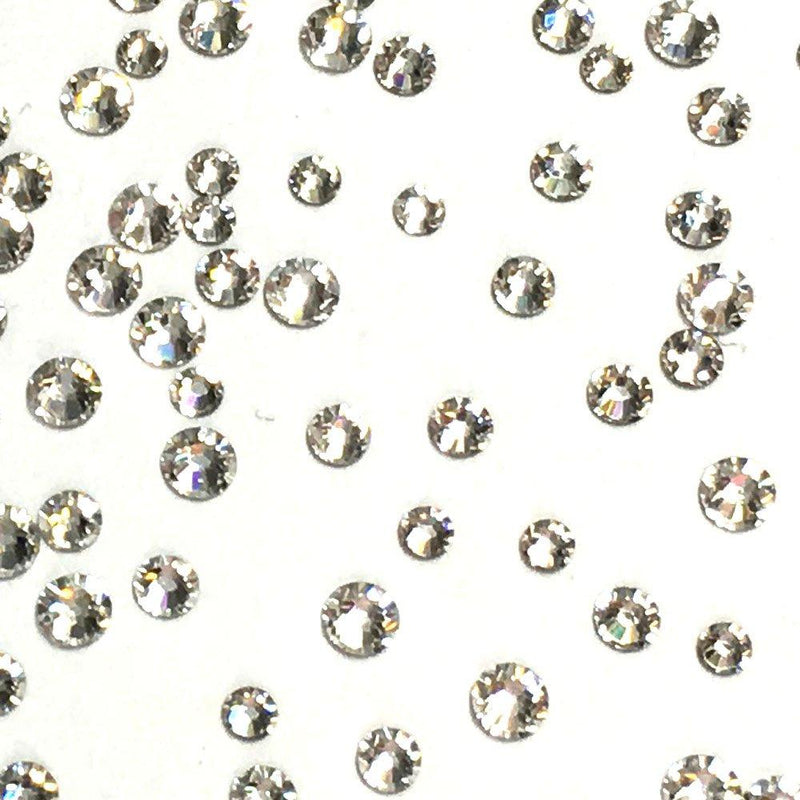 Crystal (001) Clear 2058 Swarovski Nail Art Tiny Small Mixed Sizes ss5 ss7 ss9 Flatbacks No Hotfix Rhinestones - BeesActive Australia