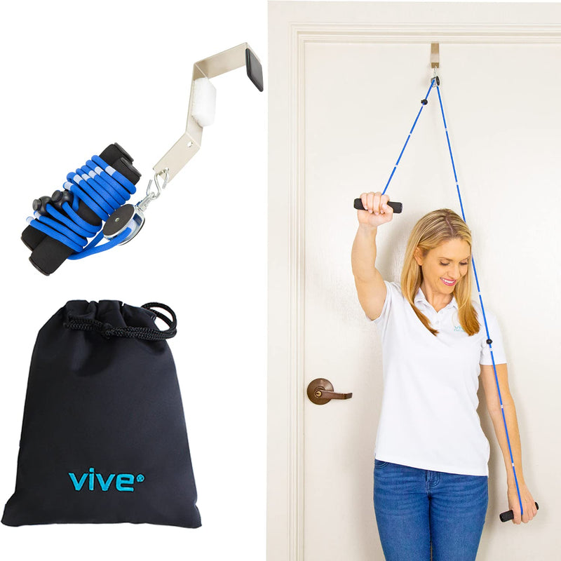 Vive Shoulder Pulley - Over Door Rehab Exerciser for Rotator Cuff Recovery - BeesActive Australia