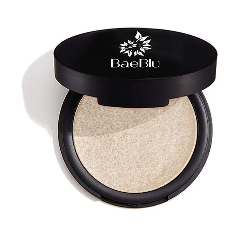 BaeBlu Organic Highlighter Makeup, 100% Natural Pressed Powder, Made in USA, Luminessence - BeesActive Australia