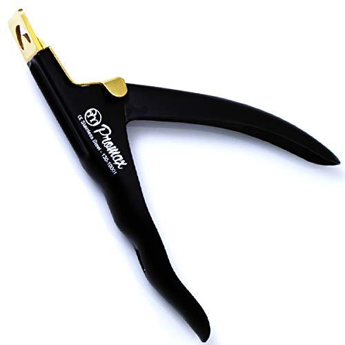 ProMax Acrylic Tip Cutters -Ergonomic Style False Nail Tip Clipper Cutters Trimmers Nail Tips Slicers Manicure & Pedicure Nail Art Tools Stainless Steel (Black & Gold Colour)-130-10001 - BeesActive Australia