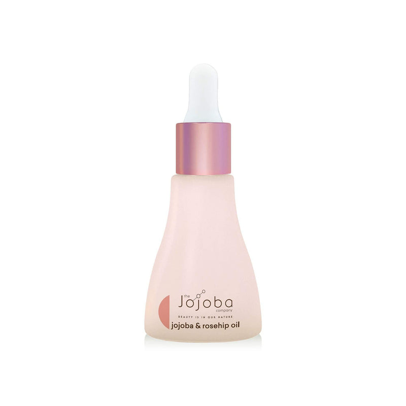 The Jojoba Company Jojoba & Rosehip Oil - Helps Reduce Scars & Stretch Marks - Deep Moisturization Rich in Vitamins & Omegas 3, 6 & 9 - Non-Comedogenic - 30ml - BeesActive Australia