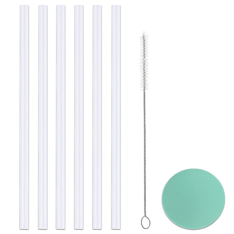 [6-Pack]Greant Replacement Straws Compatible with Hydro Flask Wide Mouth Bottle Straw Lid with Straw Brush, BPA Free (Fit Hydroflask Bottles) - BeesActive Australia