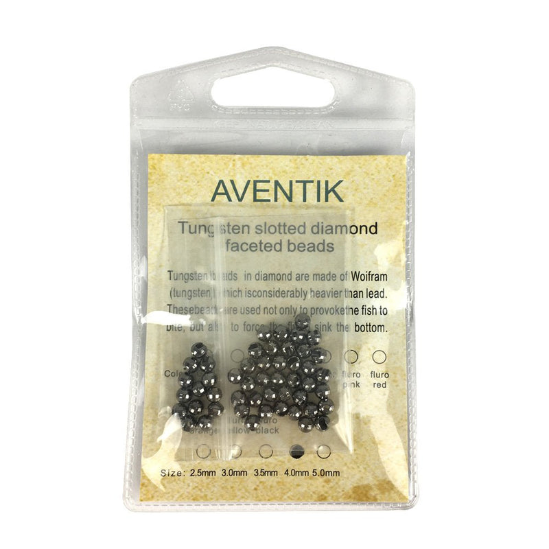 Aventik Think Fast Think Deep 50pc Tungsten Beads Diamond Faceted Slotted Fly Tying Materials 10 Colors / 5 Sizes Fly Fishing Reflex Faceted Jig Hook (Gold, 5/32’’(4.0mm)) - BeesActive Australia