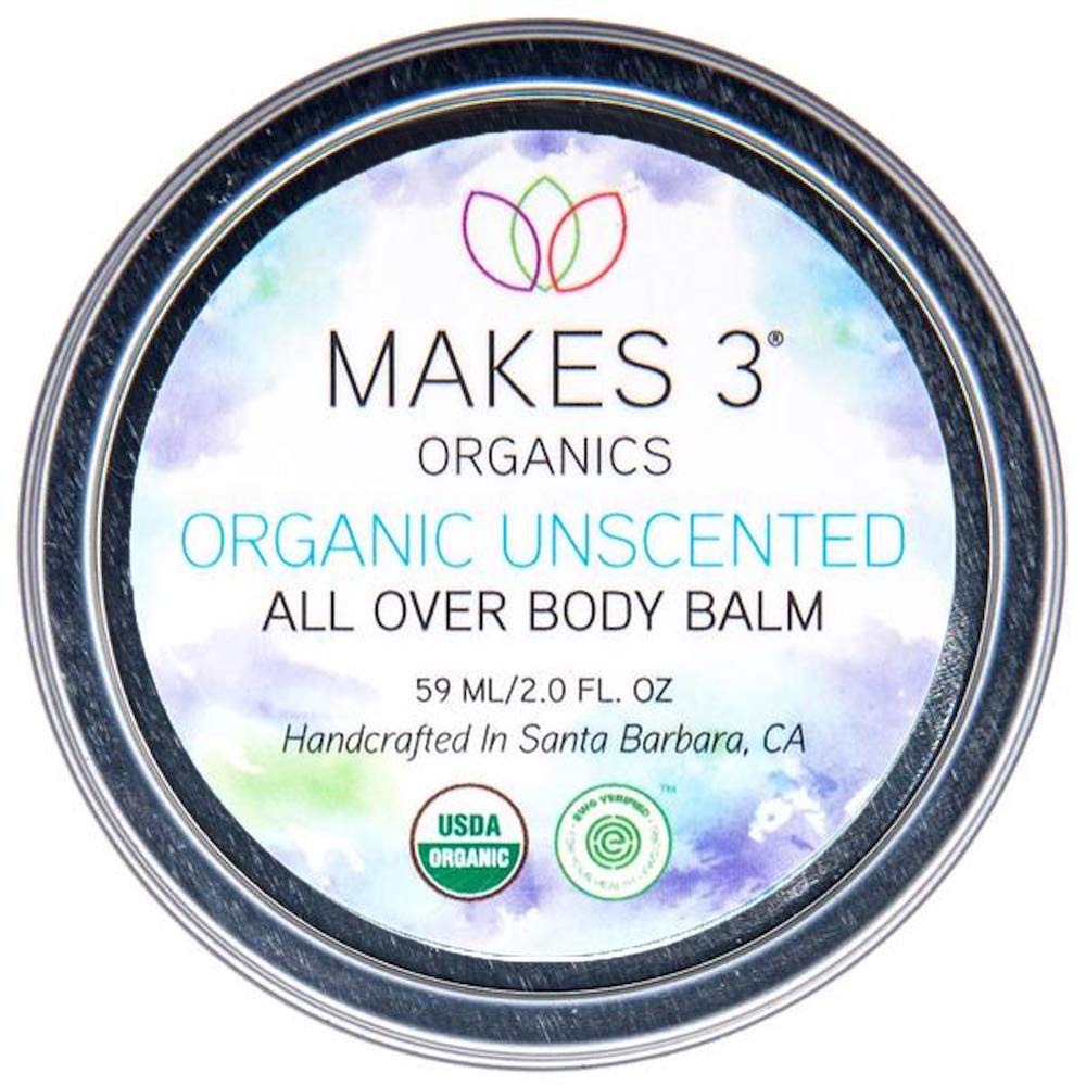 Makes 3 Organics All Over Body Balm, Unscented, 2 Fluid Ounce - BeesActive Australia