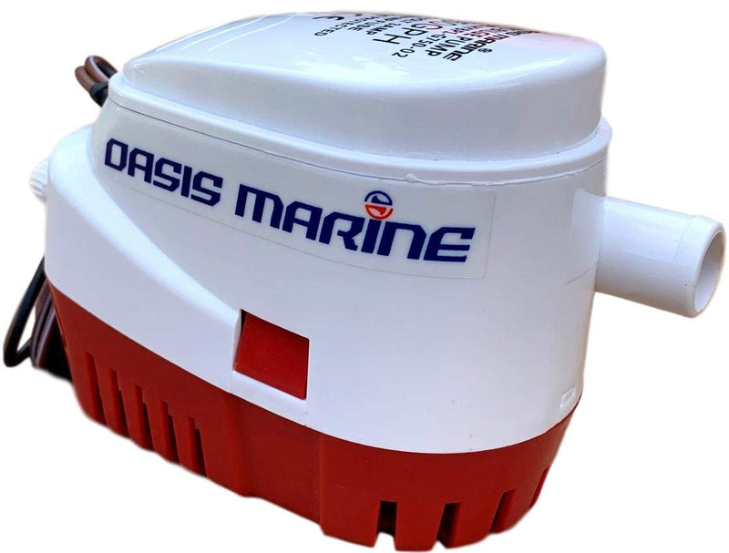 OASIS MARINE Automatic Submersible Boat Bilge Water Pump 12v 750 GPH Automatic with Float Switch Built in 3/4 inch Outlet - BeesActive Australia