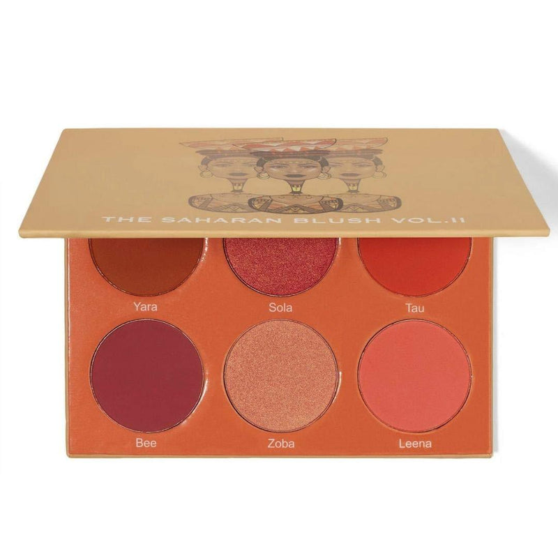 The Saharan Blush Palette Vol II By Juvia's - BeesActive Australia