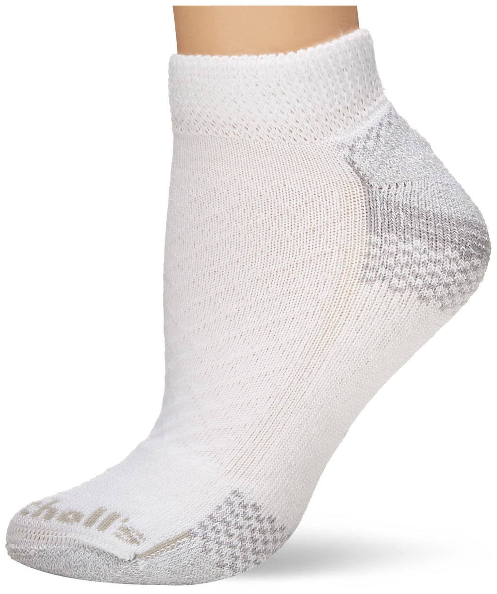 Dr. Scholl's Women's 2 Pack Diabetic & Circulatory Non-Binding Low Cut Socks, White, Shoe Size: 4-10 - BeesActive Australia