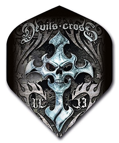 US Darts 3 Sets (9 Flights) Alchemy Devils Cross Standard Dart Flights - BeesActive Australia