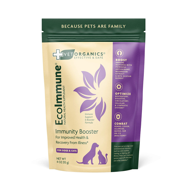 Immune System Support Supplement for Dogs & Cats. Natural, Vital Ingredients to Support a Healthy Pet Immune System. Simply Add to Pets Food. Packaging May Vary. 4oz - BeesActive Australia
