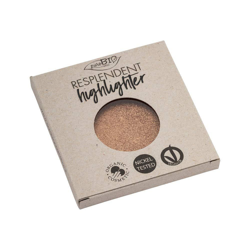 PuroBIO Certified ORGANIC Highlighter 03 Copper - Refill. ORGANIC.NICKEL TESTED. CRUELTY-FREE. MADE IN ITALY - BeesActive Australia