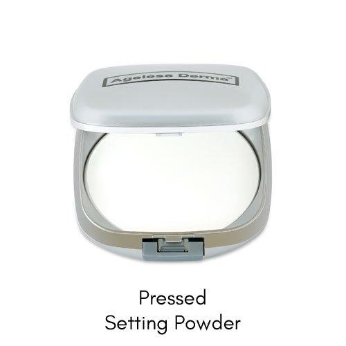 Ageless Derma Mineral Pressed makeup Setting Powder- A translucent Face Finishing Powder Foundation - BeesActive Australia