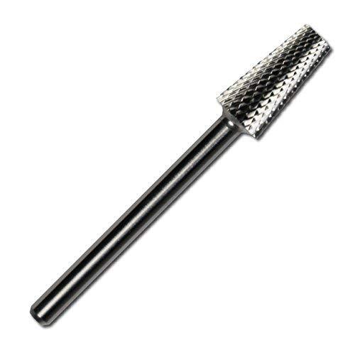 C & I Tapered Barrel Nail Drill Bit for Electric Nail Drill Machine of Nail Art (Grit Fine, Silver) Grit Fine - BeesActive Australia