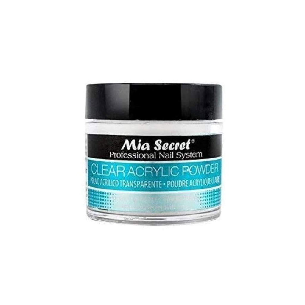 Mia Secret Professional Acrylic Nail System Clear Acrylic Powder (1 oz) 1 Ounce (Pack of 1) - BeesActive Australia
