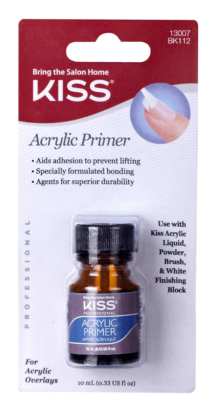 Kiss Acrylic Primer 0.33 Ounce (10ml) BK112 (2 PACK) - BeesActive Australia