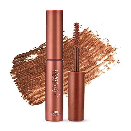 ETUDE HOUSE Color My Brows 4.5g #3 Red Brown | Eyes Makeup | Eyebrow Mascara, Quickly Fixing Natural Eyebrow Makeup with Care Effect | Kbeauty 0.15 Ounce (Pack of 1) - BeesActive Australia