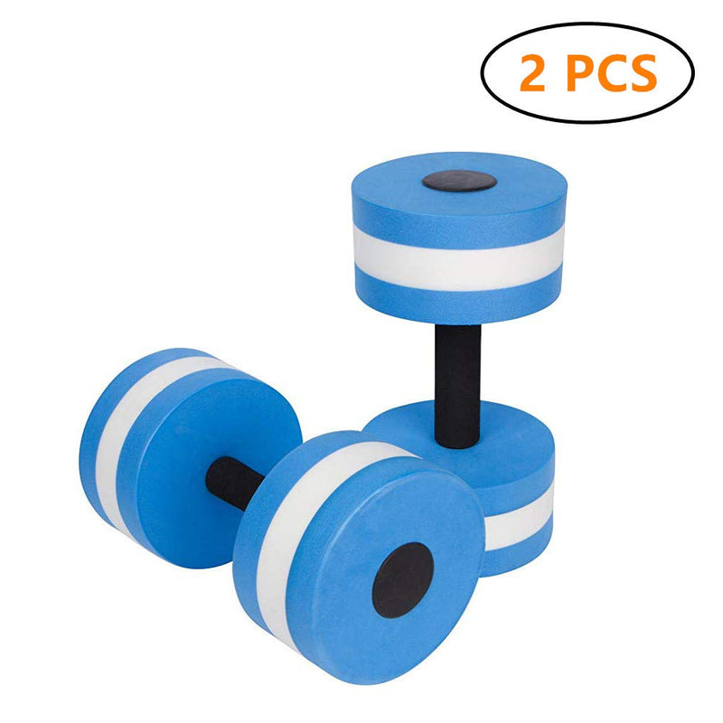 Big Boss Sports Aquatic Exercise Dumbbells Aqua Fitness Barbells Exercise Hand Bars - Set of 2 - for Water Aerobics - BeesActive Australia