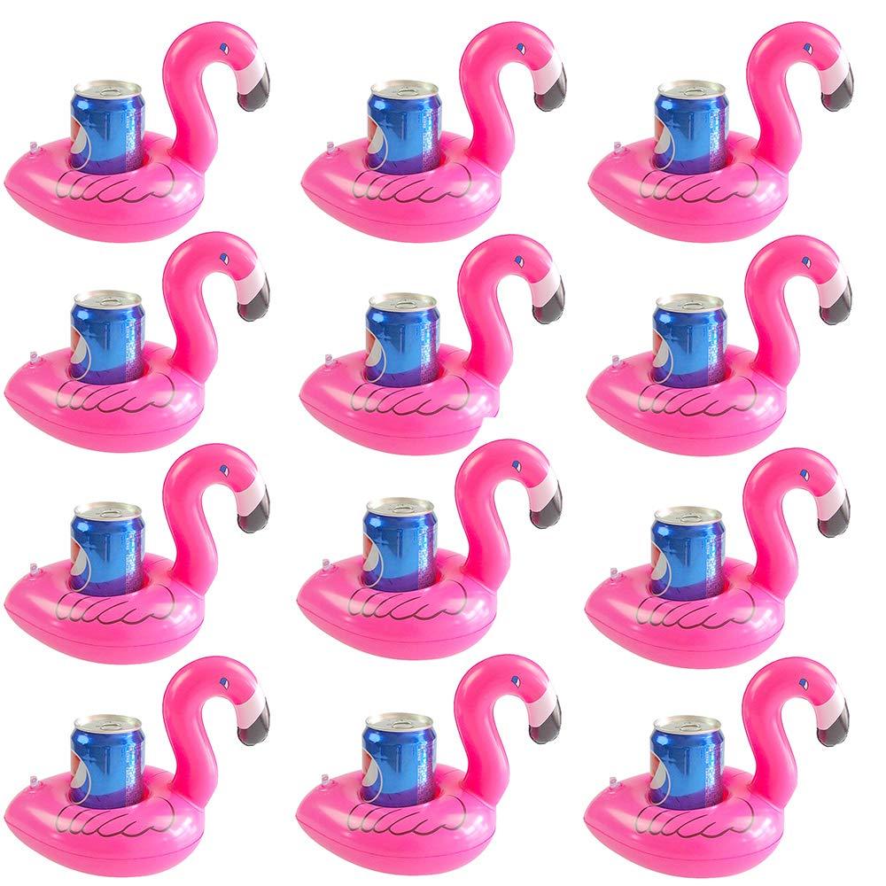 TONUNI Flamingo Inflatable Drink Holder Float Coaster 12-Pack - BeesActive Australia