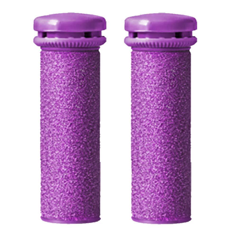 Emjoi Micro-Pedi Extreme Coarse Purple Flex Replacement Rollers, Set of 2 - BeesActive Australia