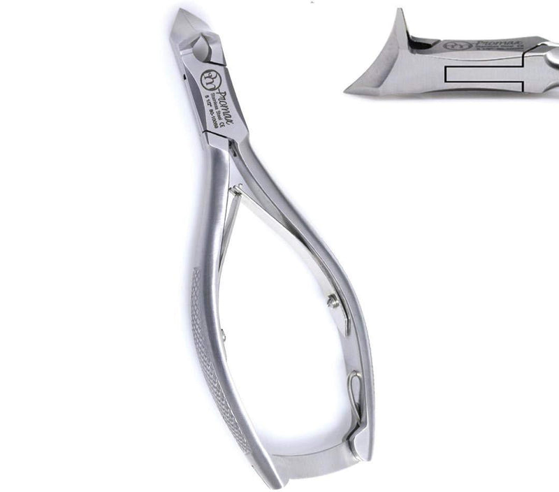ProMax Toenail Nipper/Clippers-Thick ToeNail Nipper-Ingrown ToeNail Nippers-Ergonomic Handle Style Concave Jaw/Moon Shape Jaw Sharp Blades M- of High Grade Surgical Stainless Steel-5.5"-80-10059 - BeesActive Australia