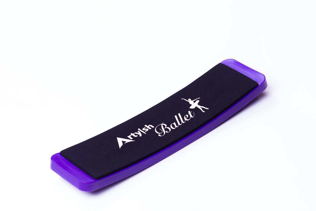 Artyish Turning Board for Dance & Figure Skating. Ballet Board, Pirouettes Spin Board for Dancers, Improve Your Balance and Turns, Perfect Training Practicing Tool, Kids Birthday Purple without carrying bag and box - BeesActive Australia