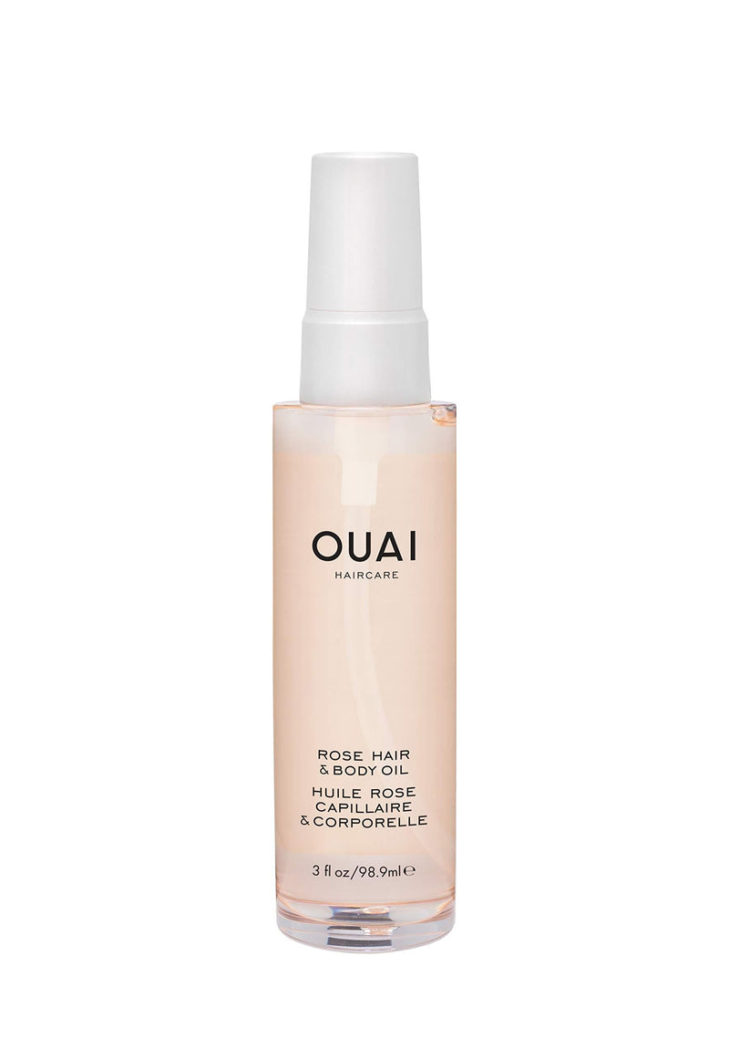 OUAI Rose Hair & Body Oil. A Luxurious, Multi-Purpose Oil to Hydrate Your Hair and Skin. It’s Fast-Absorbing and Scented with Rose and Bergamot. Free from Parabens, Sulfates and Phthalates (3 oz) - BeesActive Australia