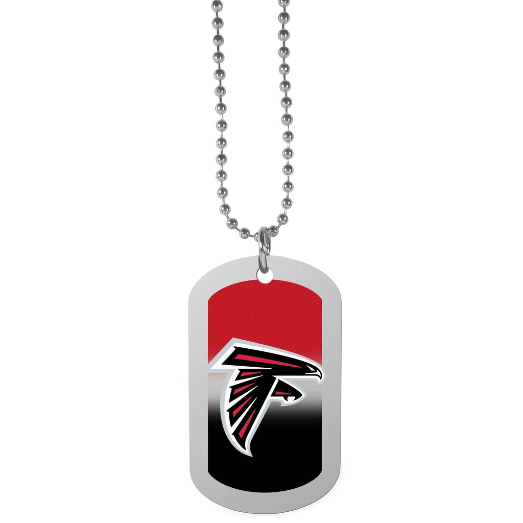 NFL Siskiyou Sports Fan Shop Atlanta Falcons Team Tag Necklace 26 inch Team Color - BeesActive Australia