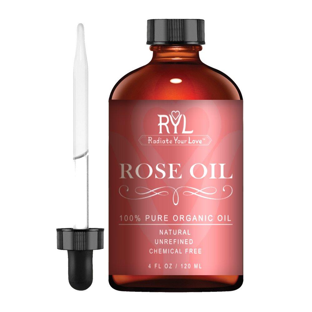 Radiate Your Love Rose Essential Oil, Large 4 Fluid Ounce, 100% Pure Therapeutic Organic Grade, Aromatherapy, Relaxation, Skin Therapy, Perfume & Diffusers - BeesActive Australia