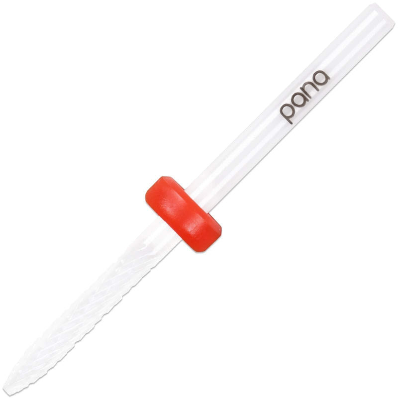 Pana 3/32" Shank Size Professional USA - Under Nail Cleaner White Ceramic Bit Fine Grit - Nail Drill Bit for Dremel Machine - BeesActive Australia