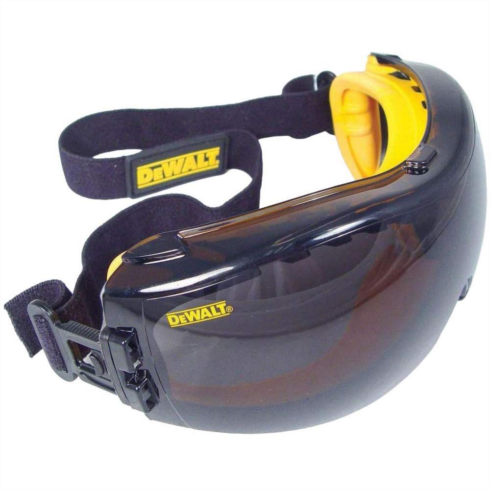 DEWALT - DPG82-21D DPG82-21 Concealer SAFETY Goggle - Smoke Anti-Fog Lens (1 Pairper Pack), Multi, One Size - BeesActive Australia