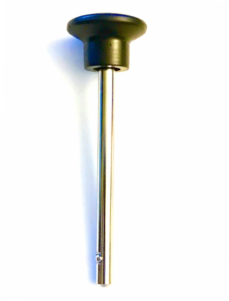 SBD Quick Release Pin Tensile (3/8" Dia 4-1/4" Locking Space) WORLD CLASS Weight Stack SELECTOR KEY - w/Jumbo 1-3/4" Dia Round Designer KNOB |DETENT Hitch PINS | Chrome PL Steel Shaft - BeesActive Australia