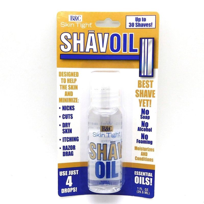 B & C Skin Tight Shav Oil, 1 Fl Oz, 1 Oz - BeesActive Australia