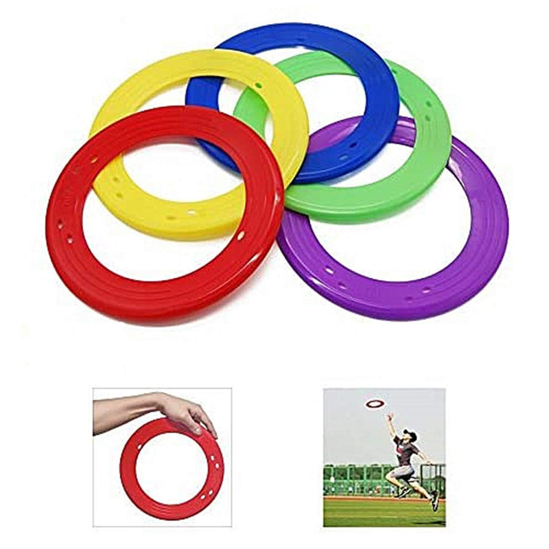 [AUSTRALIA] - YOFIT 10 Inch Flying Ring with Assorted Colors, Set of 5 