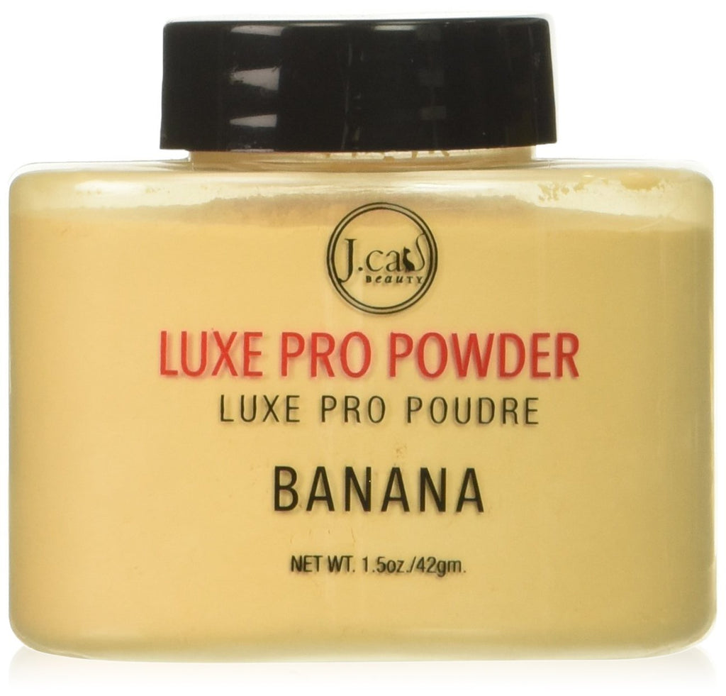 J.Cat Beauty Luxe Pro Powder, 1.5 Ounce - LPP101 Banana - BeesActive Australia