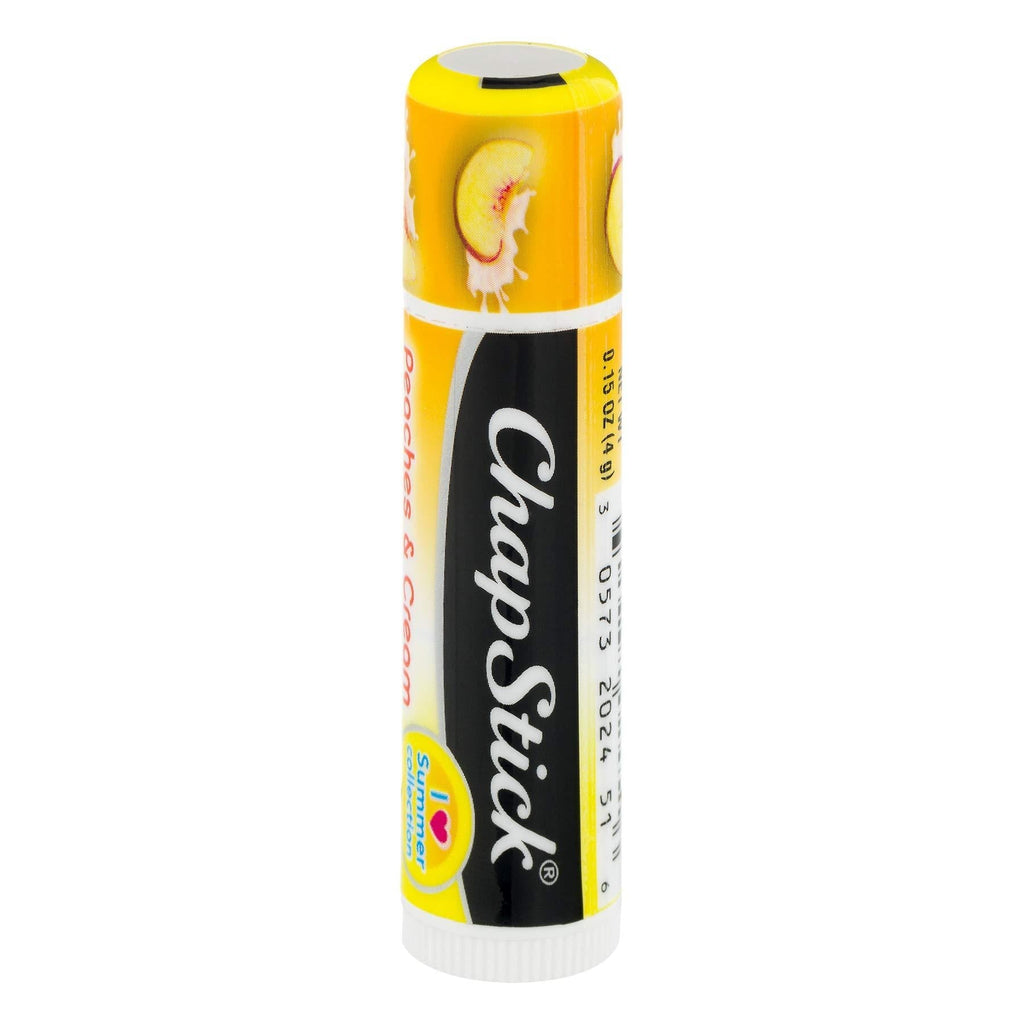 ChapStick Summer Collection Peaches & Cream, 0.15 oz (Pack of 1) - BeesActive Australia